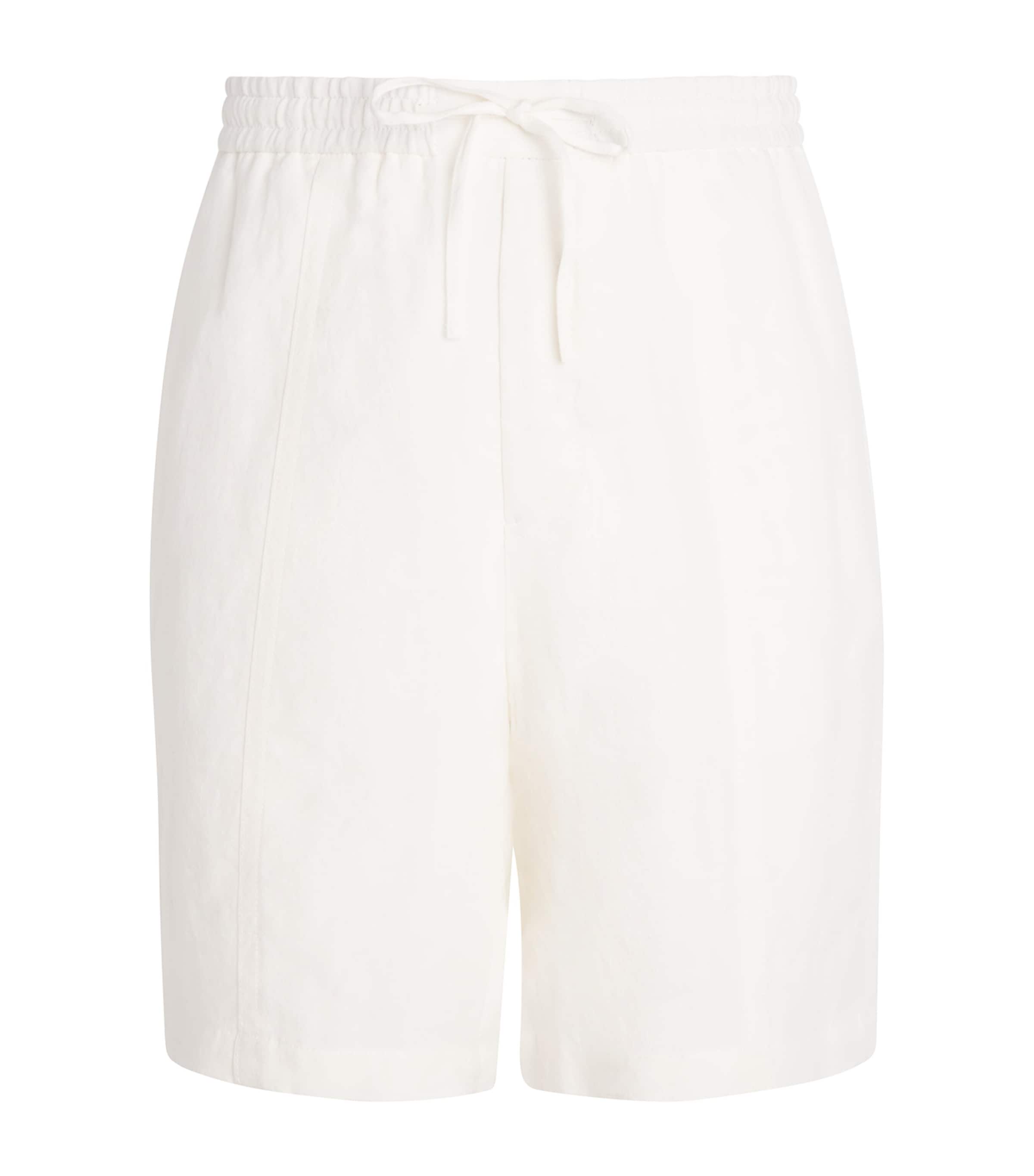 Emporio Armani Linen Bermuda Shorts