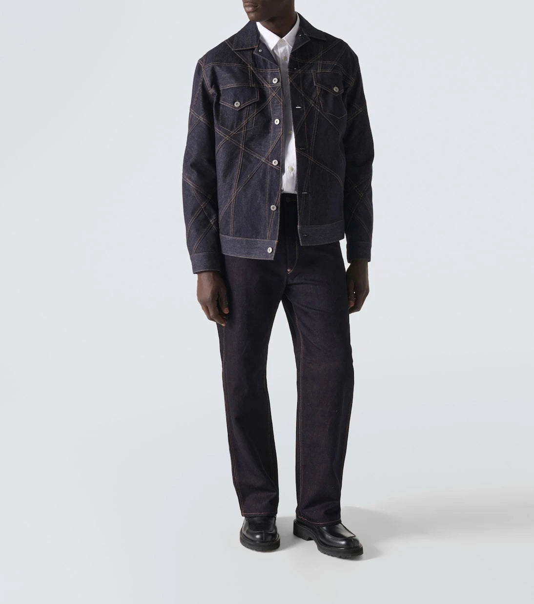 Junya Watanabe - İşlemeli denim ceket
