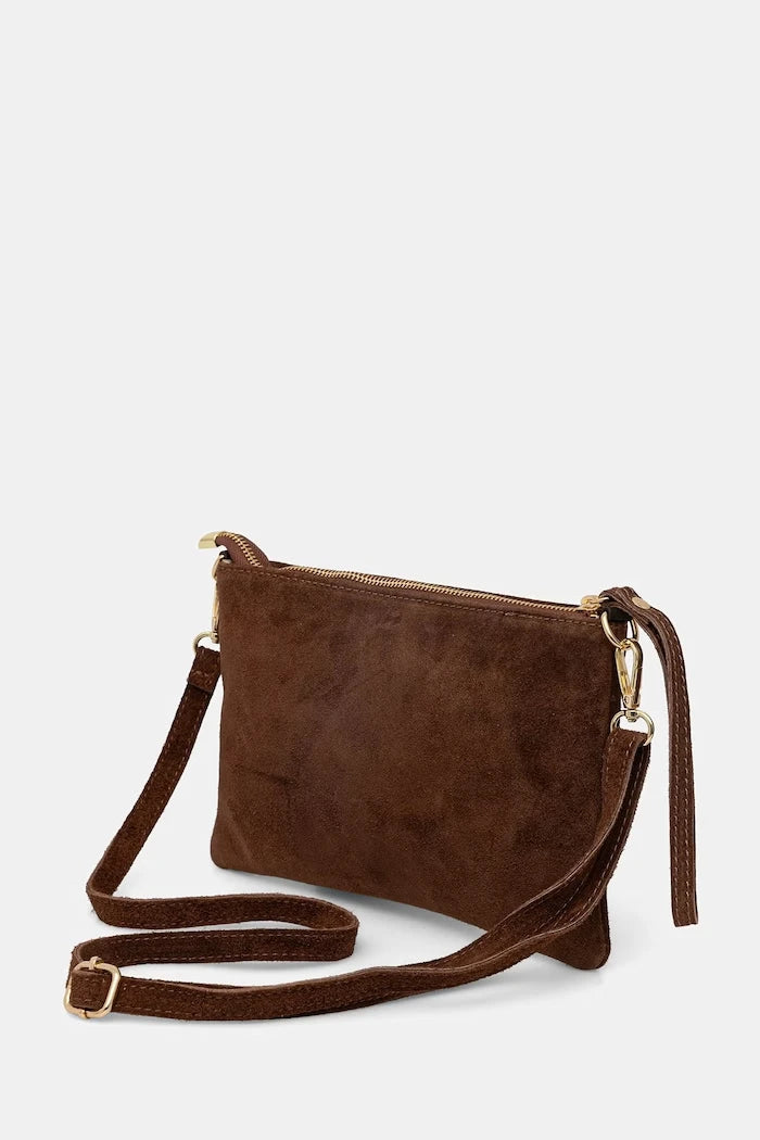 Answear.LAB чанта crossbody дамска от велур