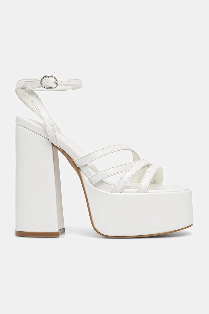 Koi Footwear kalın topuklu sandalet DBP52 PLATFORM HEEL