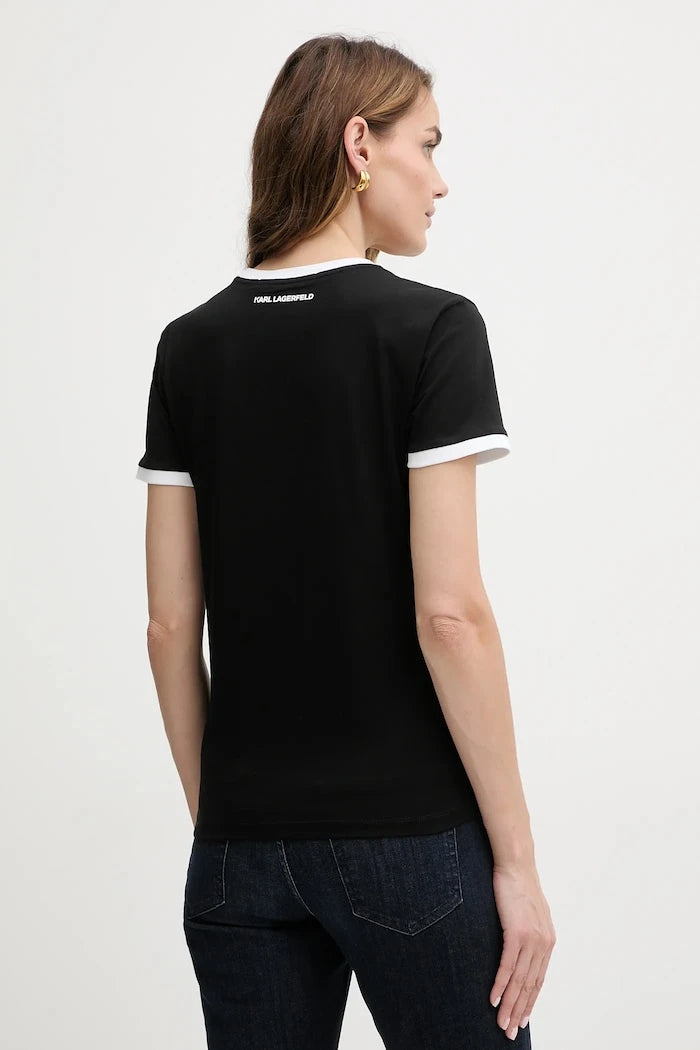 Памучна тениска Karl Lagerfeld IKON