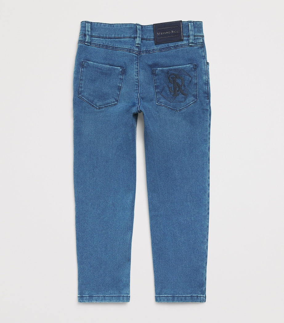 Stefano Ricci Kids Straight Jeans (4-16 Years)