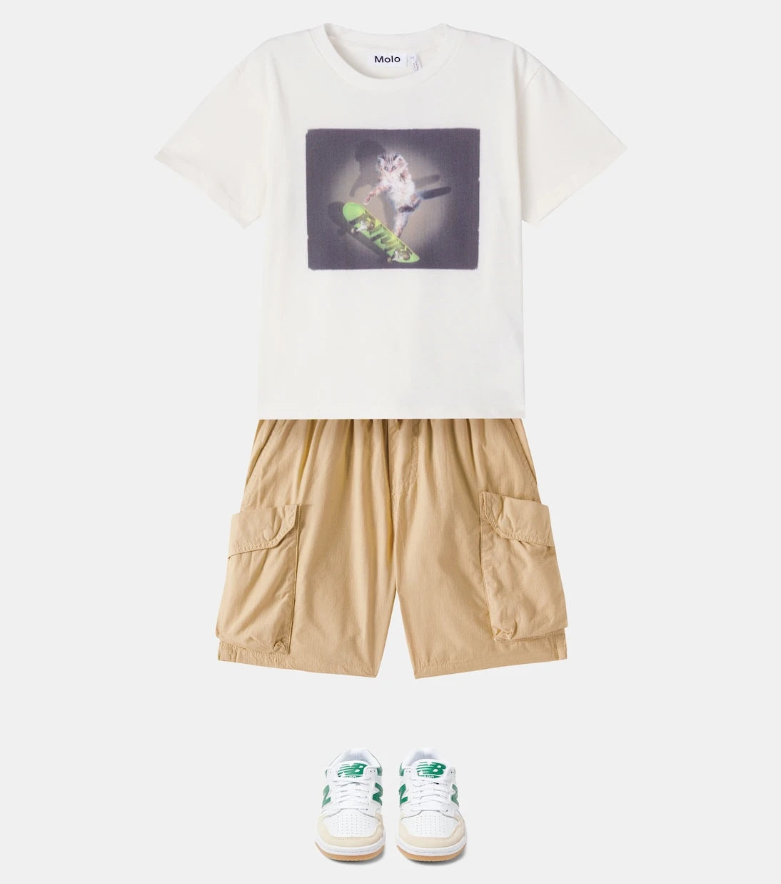 Molo - Riley printed cotton jersey T-shirt
