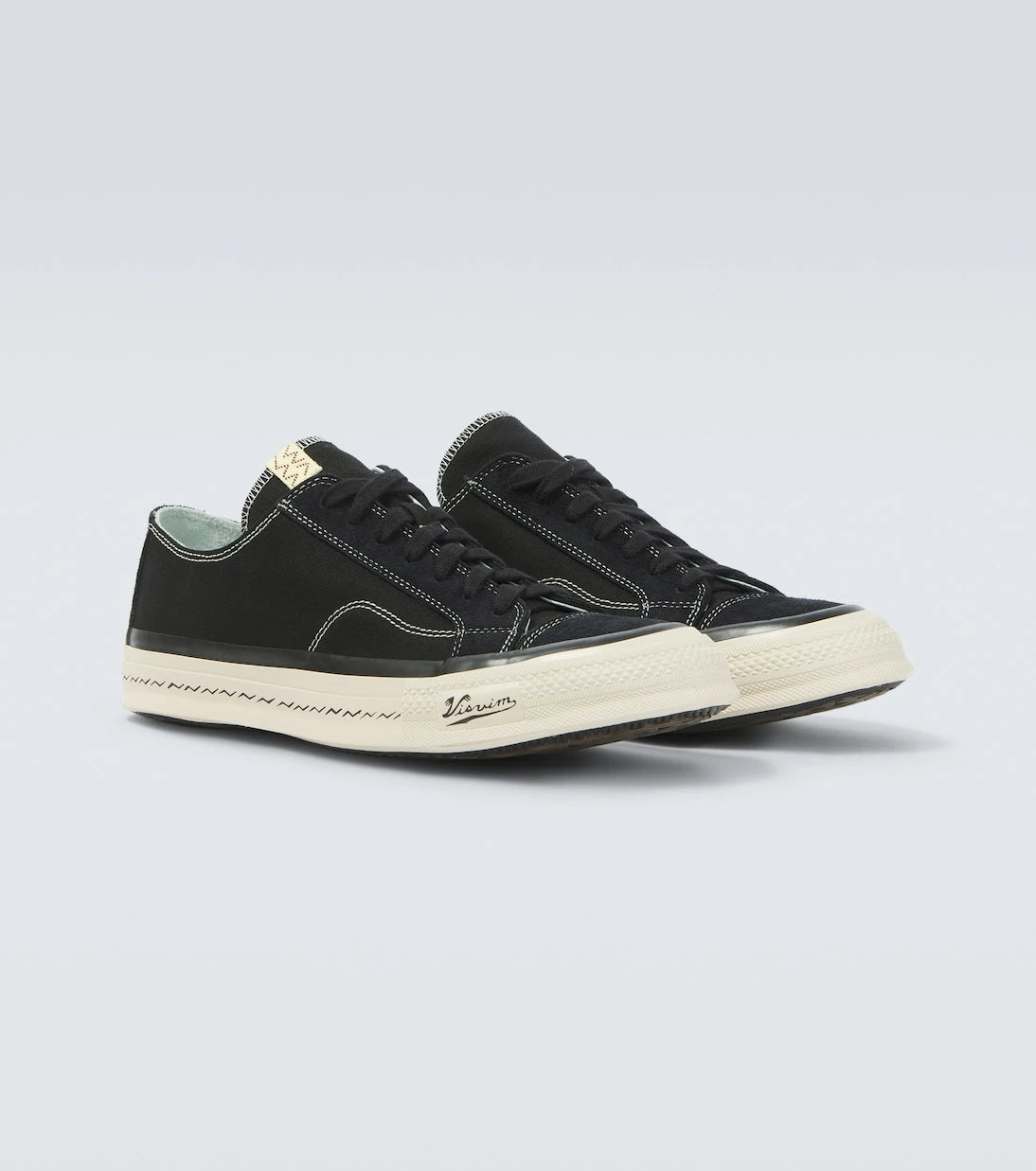 Visvim - Nolan suede-trimmed canvas sneakers