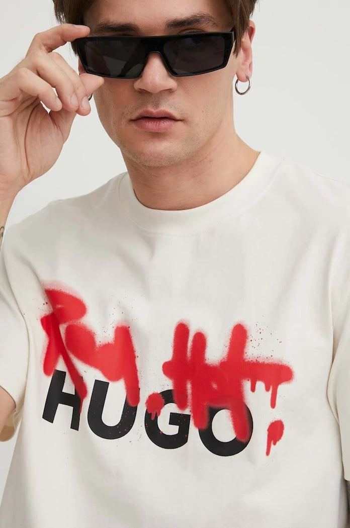 HUGO Pamuklu Tişört