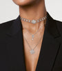CHANEL White Gold and Diamond Bouton de Camélia Supple Choker
