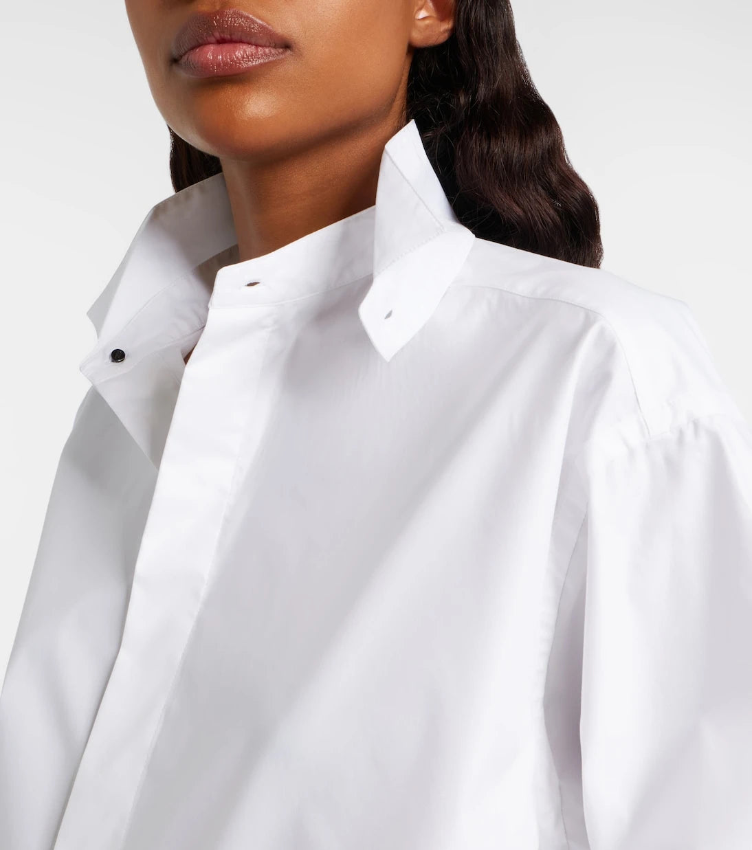 Phoebe Philo - Oversized cotton-blend shirt