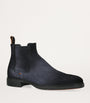 Suede Chelsea Boots NAVY