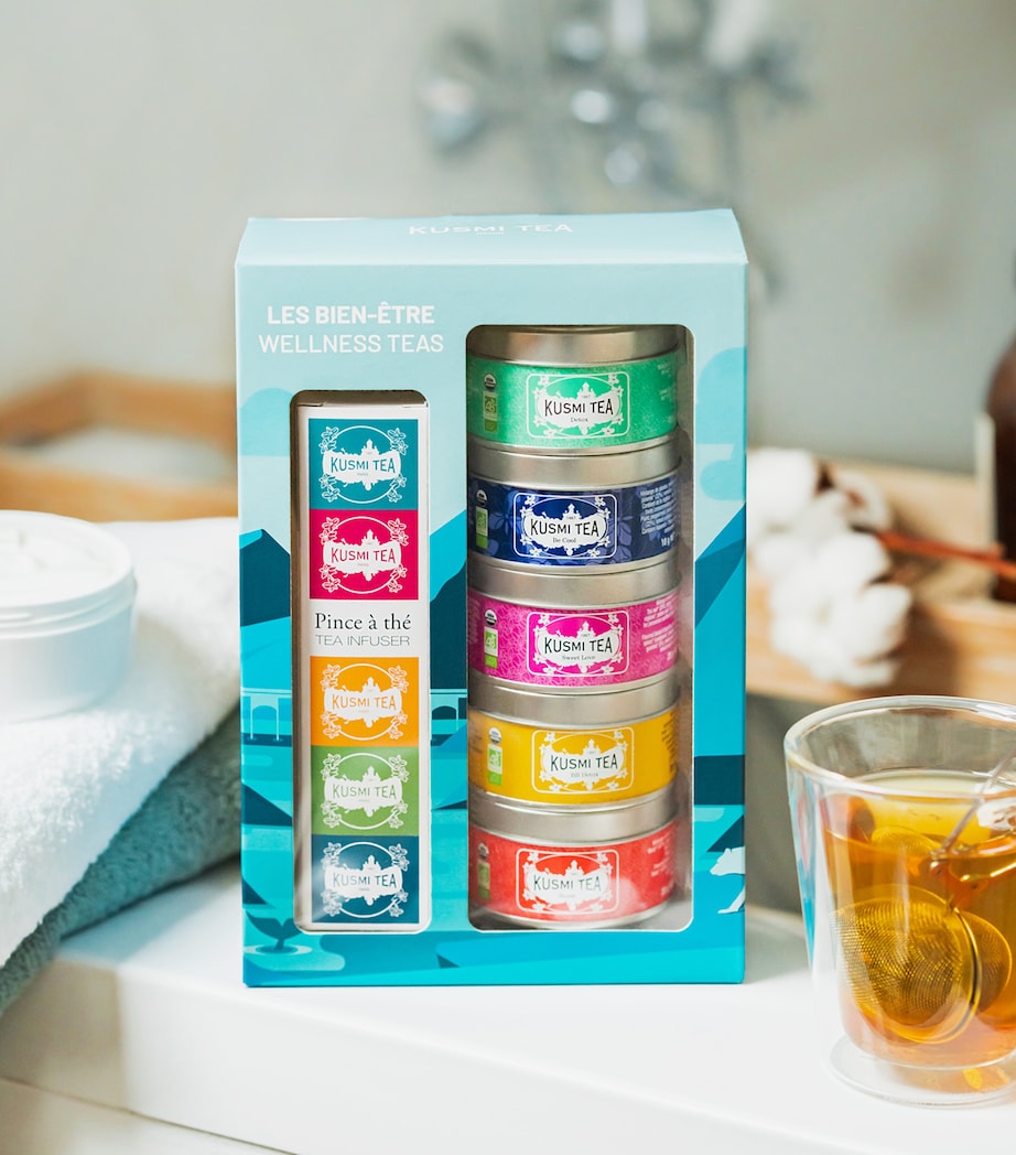 Wellness Tea And Strainer Gift Set (98g)