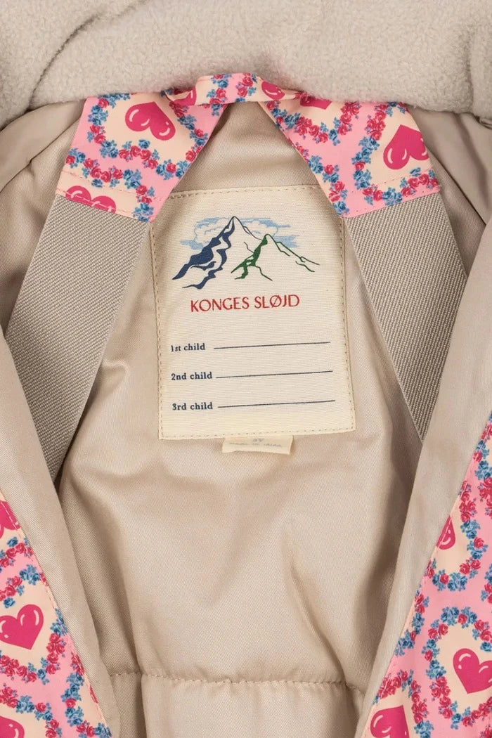 Konges Sløjd NOHR SNOWSUIT PRINT Çocuk Tulum