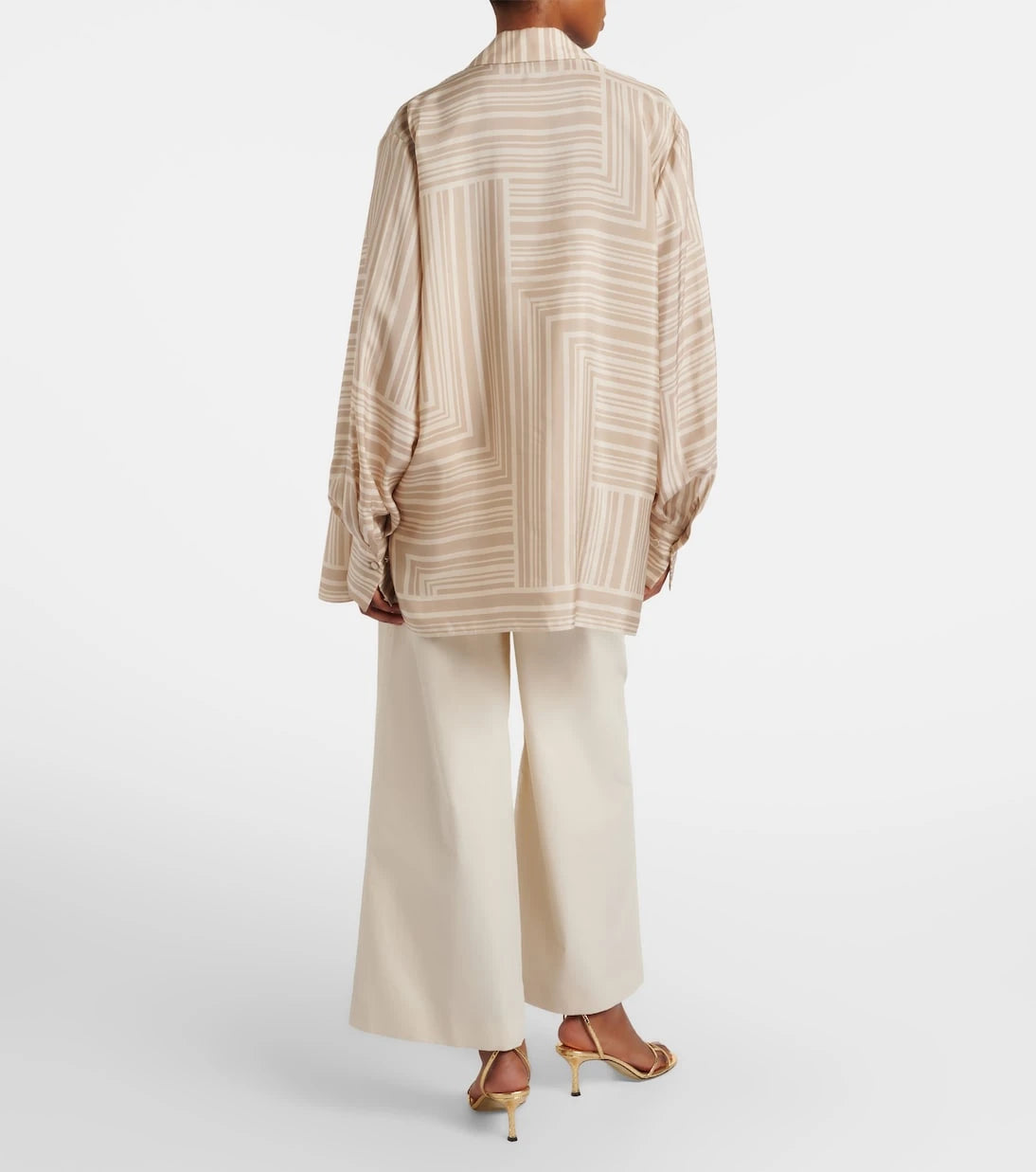 Joseph - Thurla pamuklu geniş paça pantolon