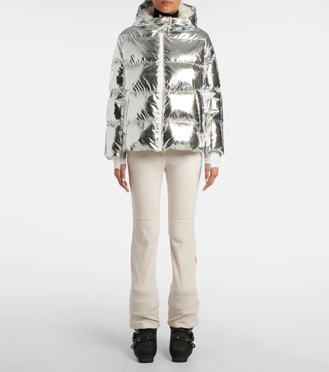 Yves Salomon - Hooded down ski jacket