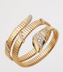 Yellow Gold and Diamond Serpenti Tubogas Bracelet