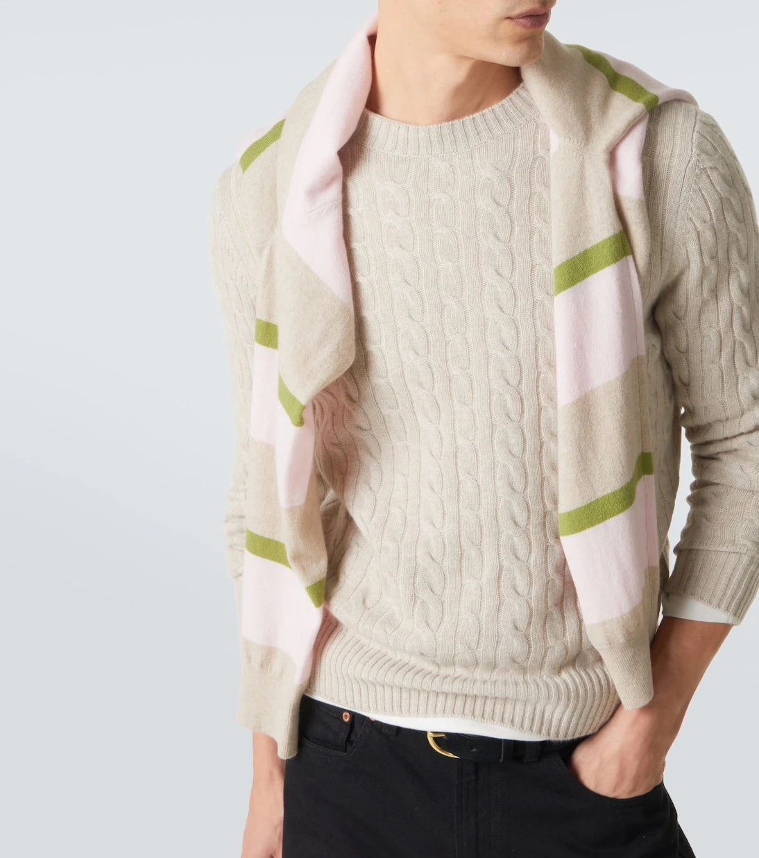 Arch4 - Cable-knit cashmere sweater
