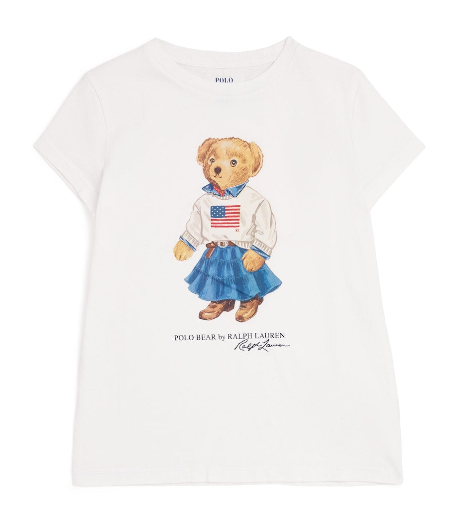 Ralph Lauren Kids Cotton Polo Bear T-Shirt (2-6 Years)