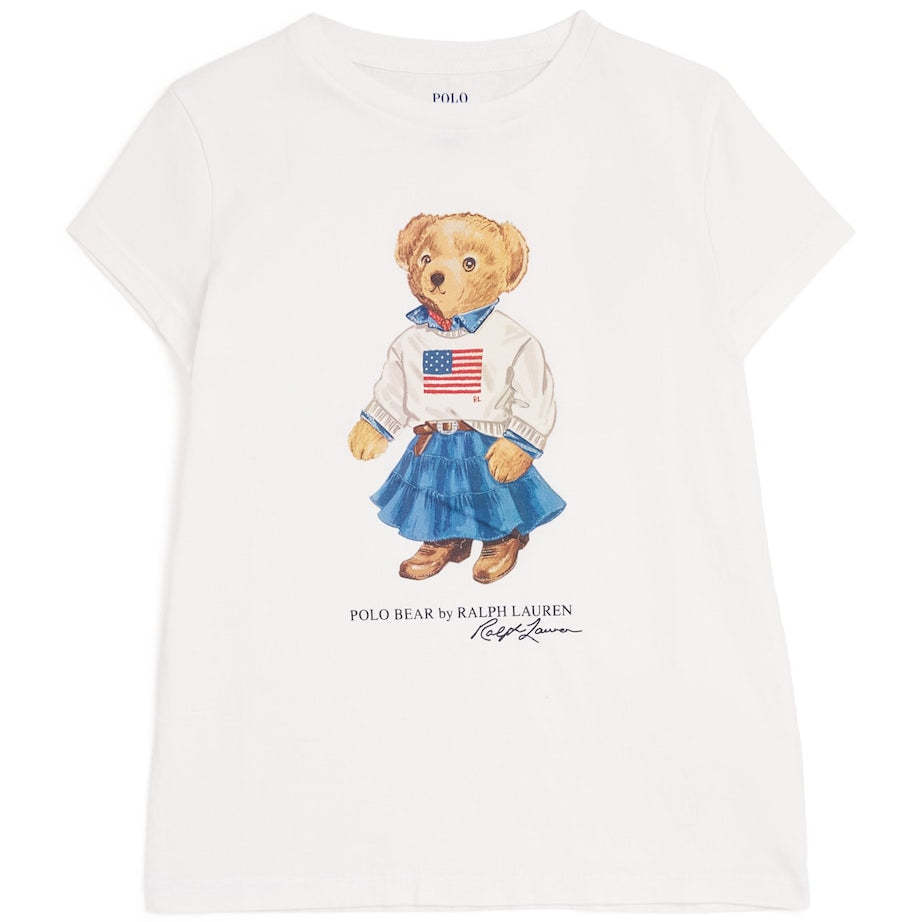 Ralph Lauren Kids Cotton Polo Bear T-Shirt (2-6 Years)