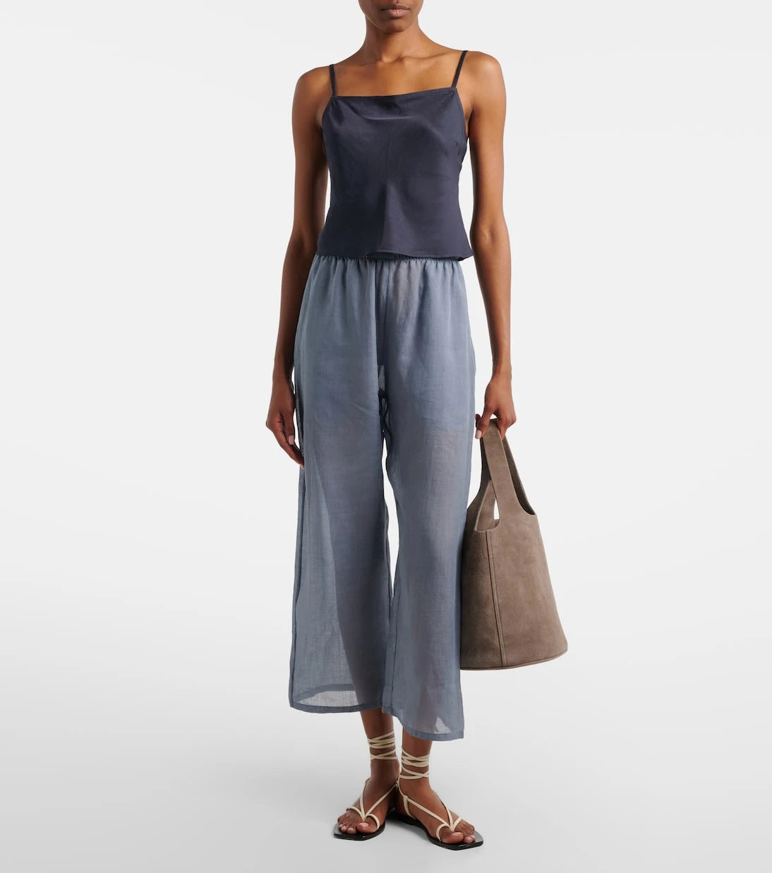 Leset - Daniel open-back tank top