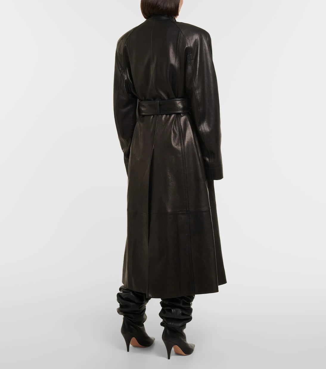 Khaite - Bobbie leather coat