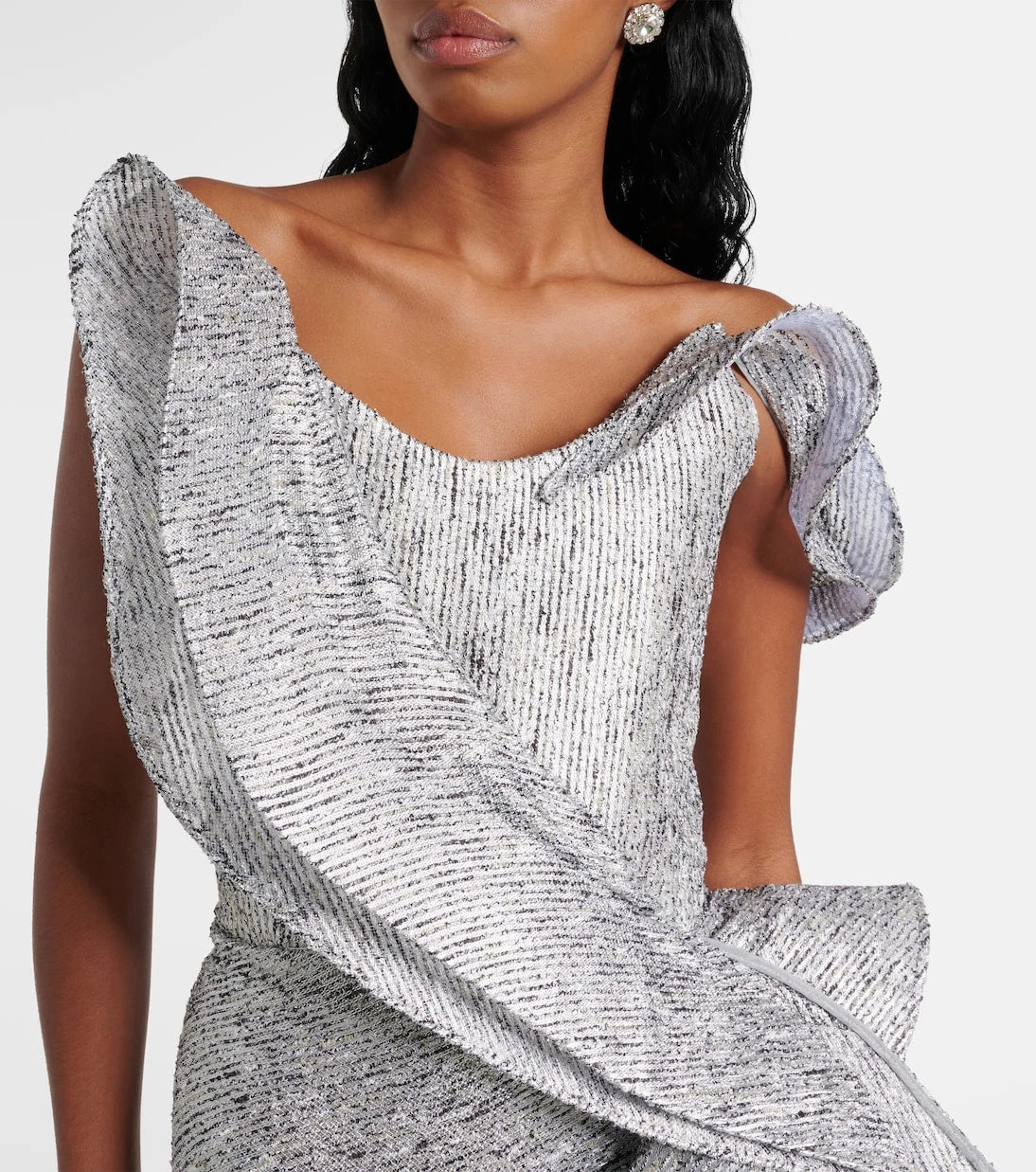 Maticevski - Satellite Wave ruffled gown