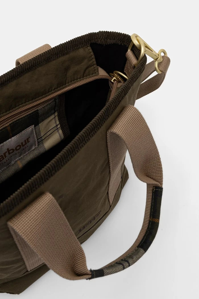 Barbour чанта crossbody дамска от памук Mya