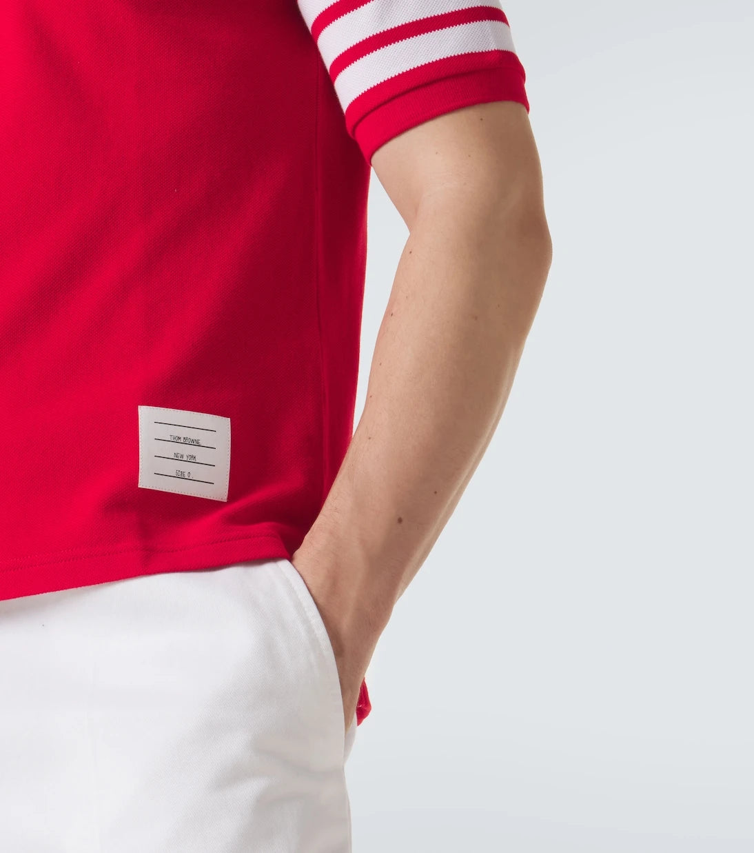 Thom Browne - 4-Bar cotton polo shirt