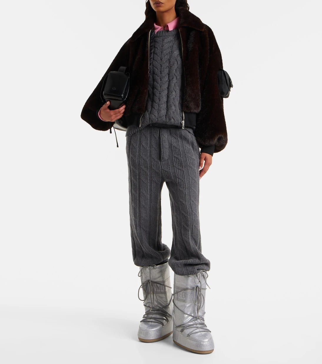 Moon Boot - Icon glitter knee-high snow boots