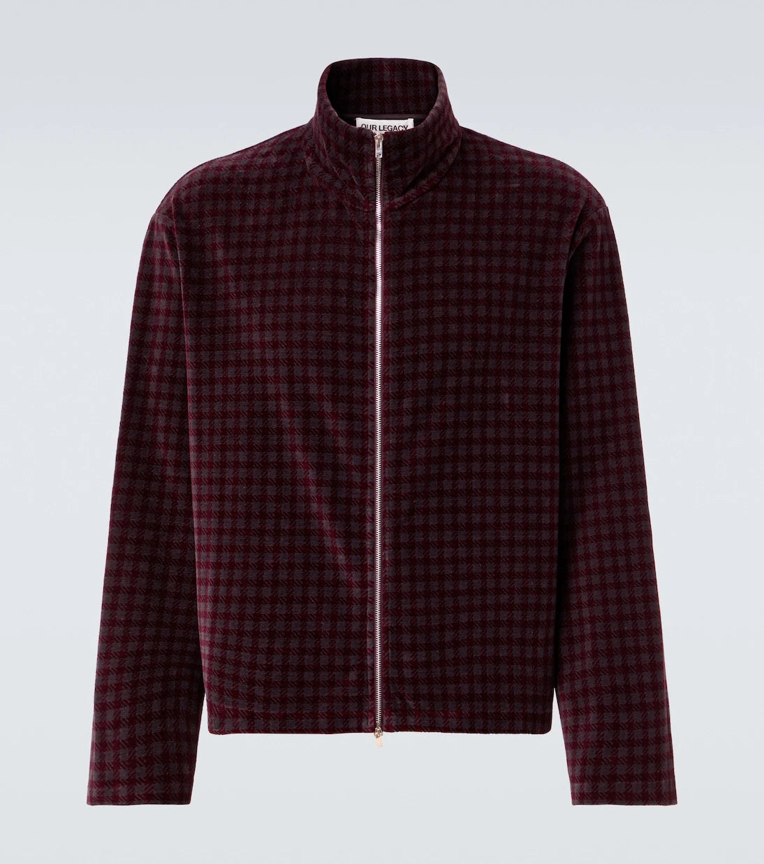 Our Legacy - Shrunken cotton-blend velour jacket