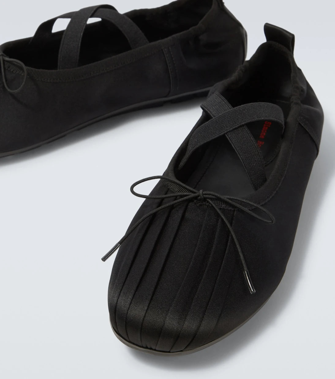 Simone Rocha - Grip satin ballet flats