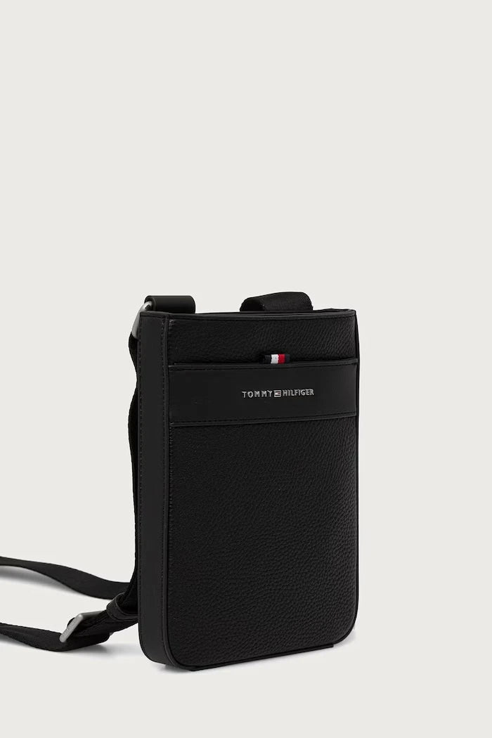 Tommy Hilfiger erkek omuz çantası suni deri