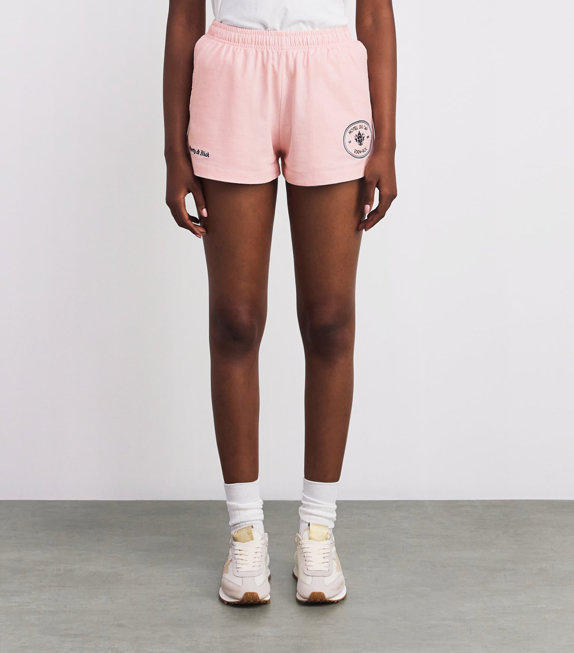 Pink x Hotel du Cap-Eden-Roc Cotton Disco Shorts