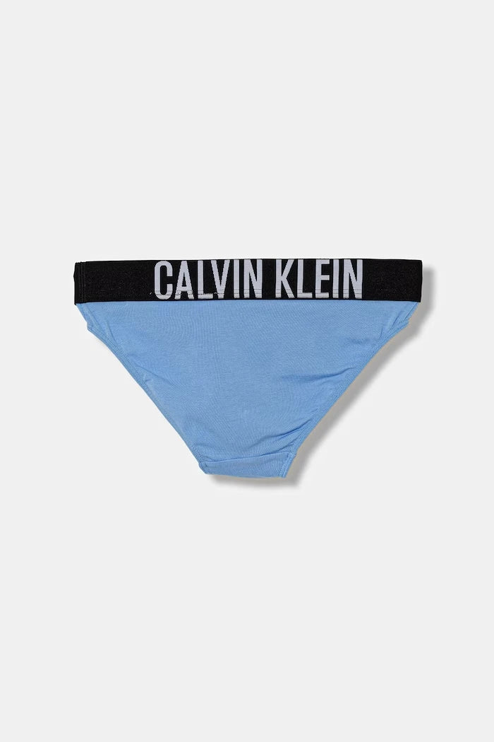 Calvin Klein Underwear çocuklar için pamuklu elastan bikini külot 2'li