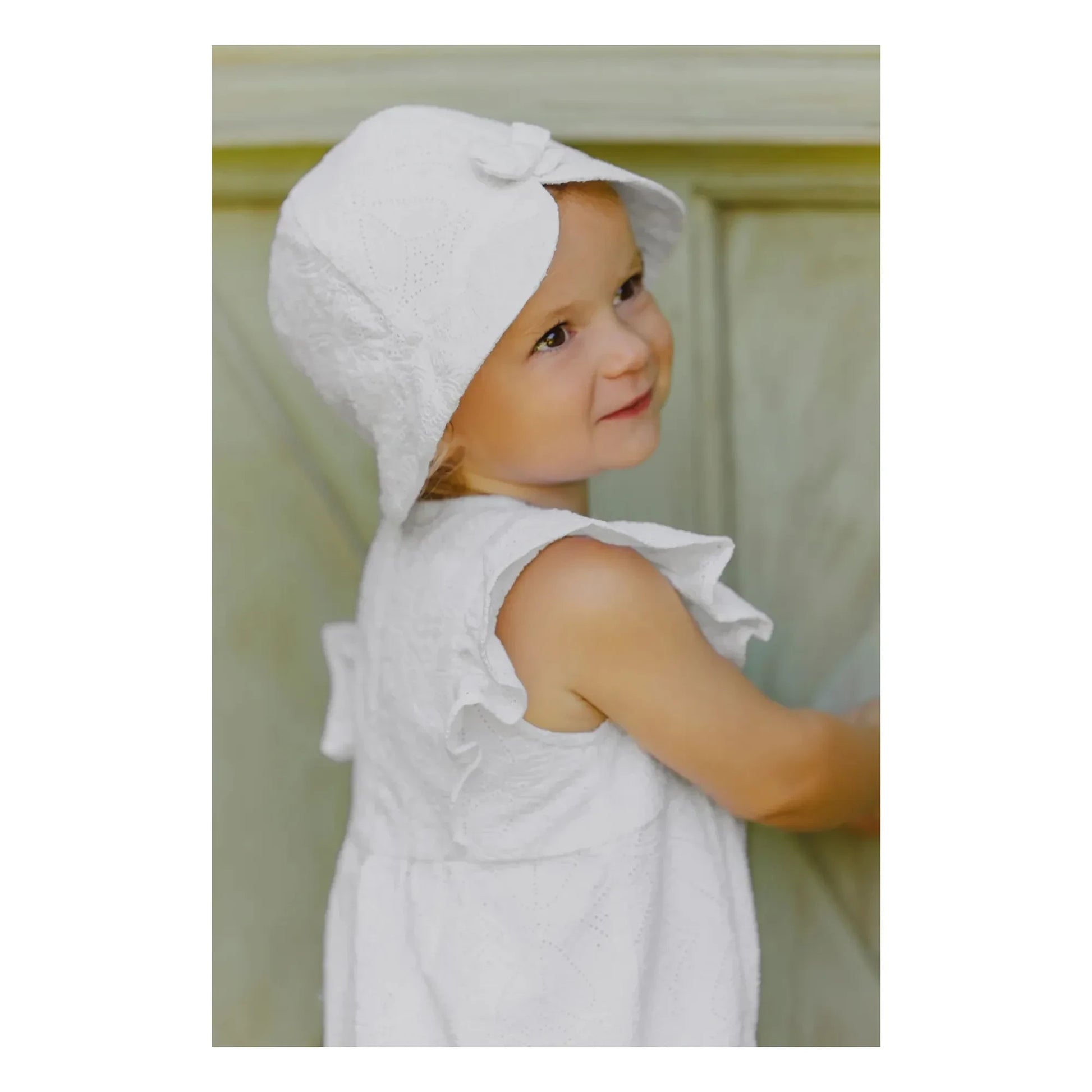 Tartine et Chocolat - Openwork hat | White