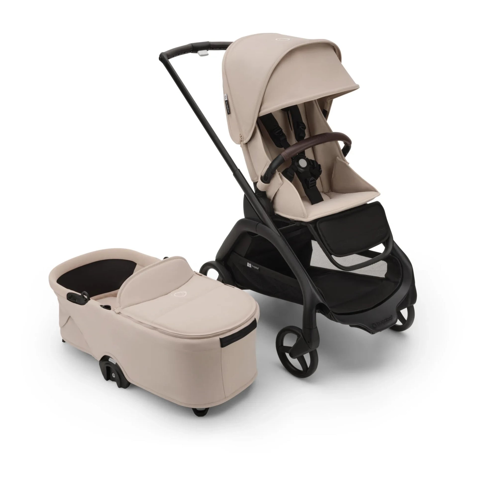 Bugaboo - Bugaboo Dragonfly City Stroller 2nd age  | Taupe brown
