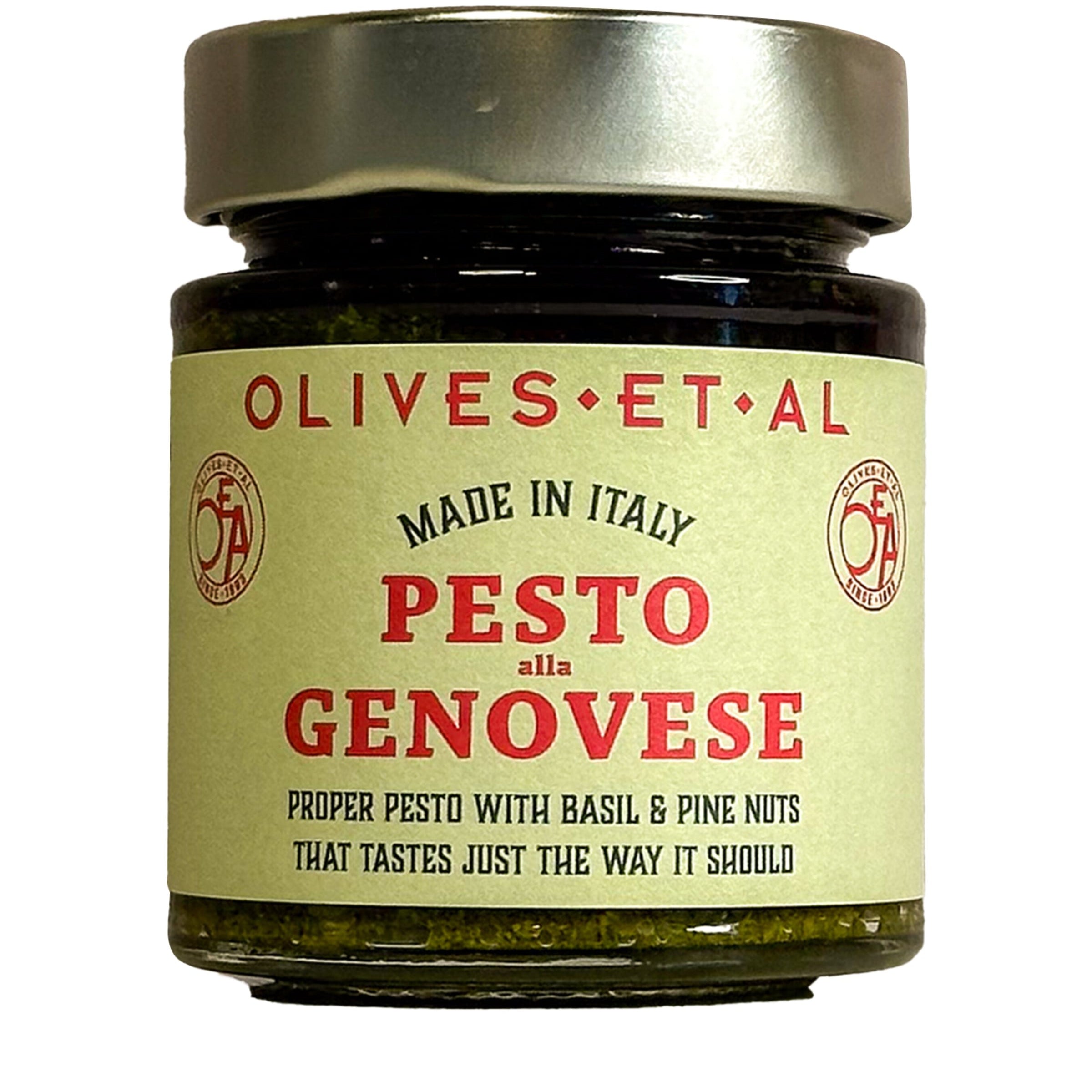 Olives Et Al Genovese Basil & Pine Nut Pesto (135g)