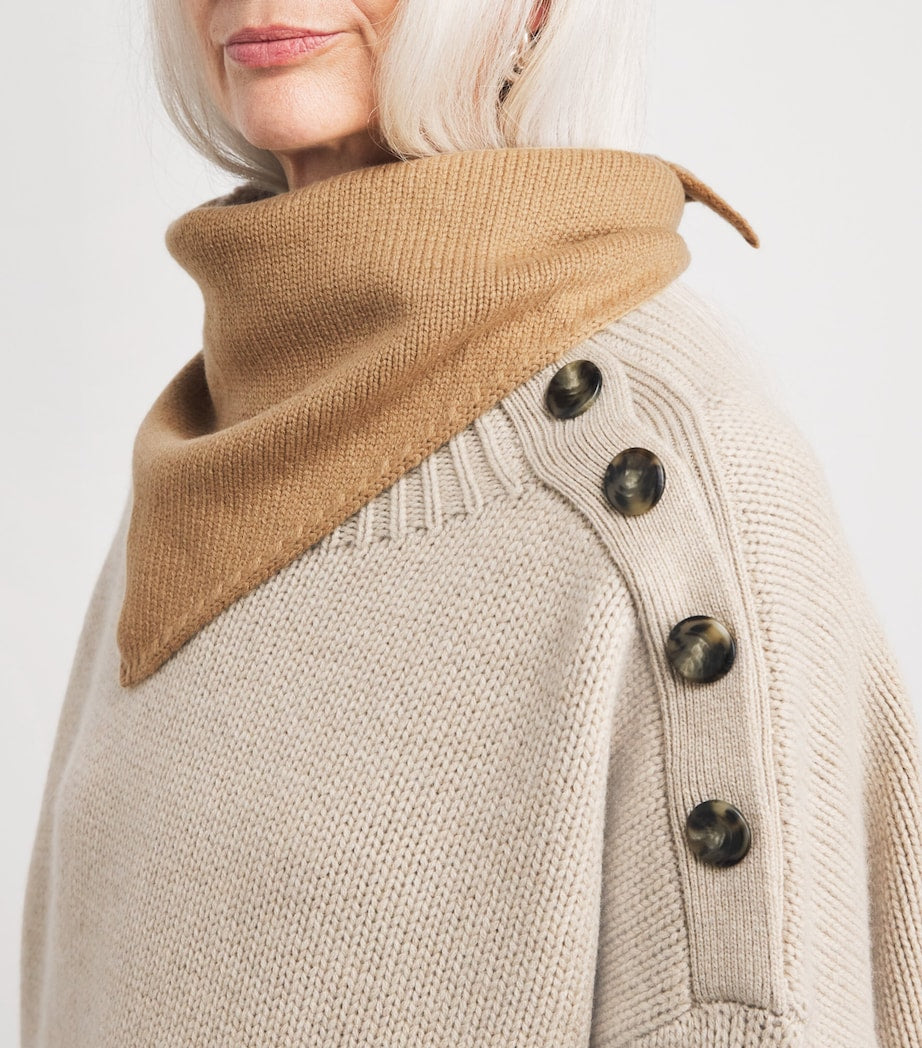 Cashmere Knitted Bandana