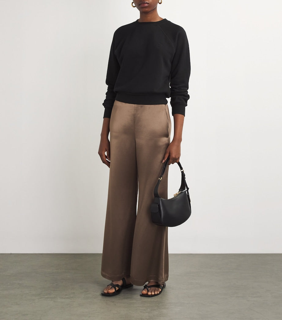 TERRY COTTON-MODAL SWEATSHIRT