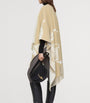 Burberry Beige Wool-Cashmere EKD Cape