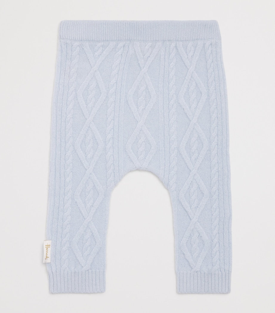 Cashmere Cable-Knit Trousers (0-18 Months)