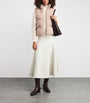 Agnona Pink Cashmere Quilted Gilet
