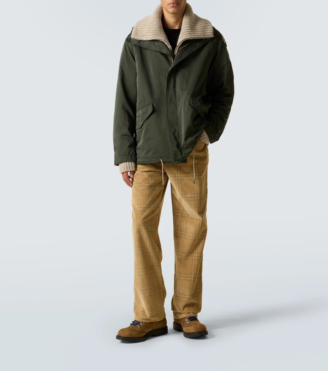 Burberry - سترة بغطاء للرأس