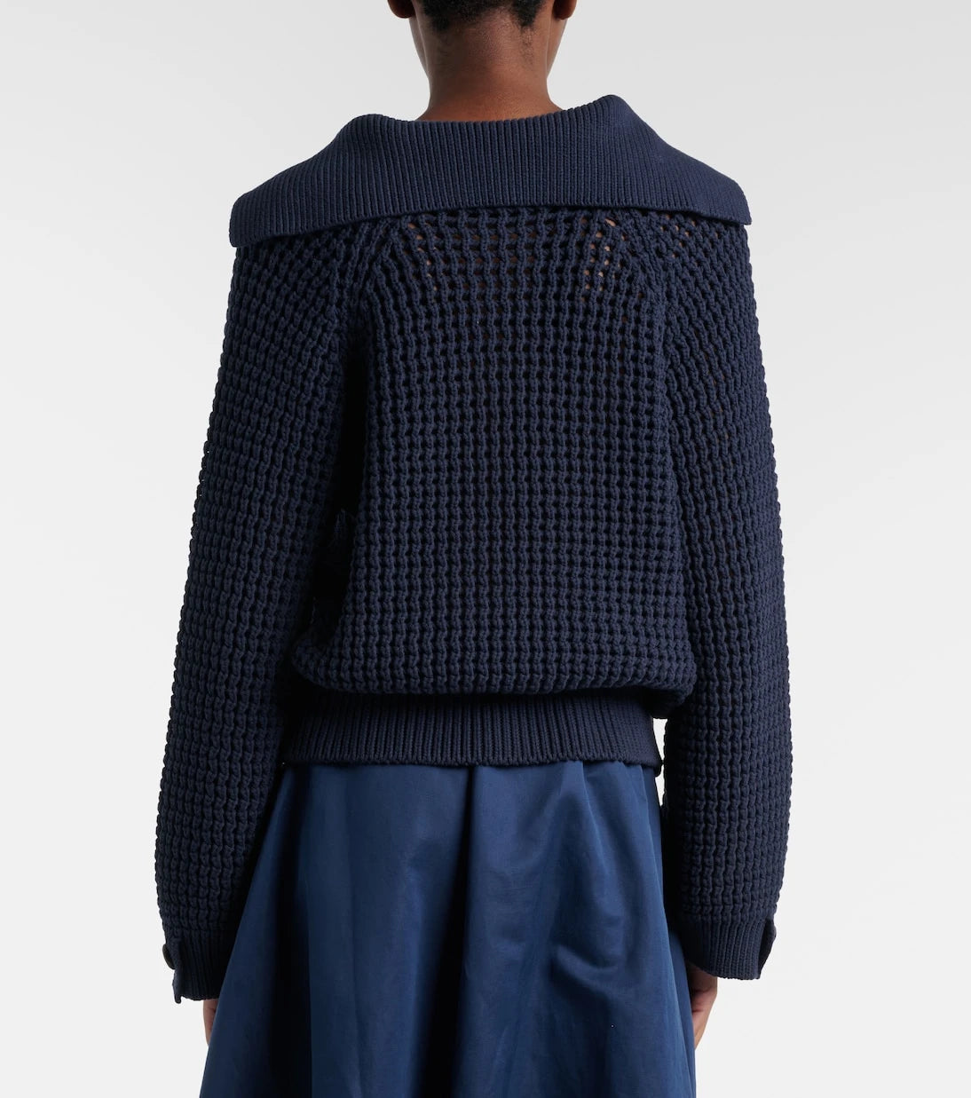 Brunello Cucinelli - Pamuk karışımlı polo süveter