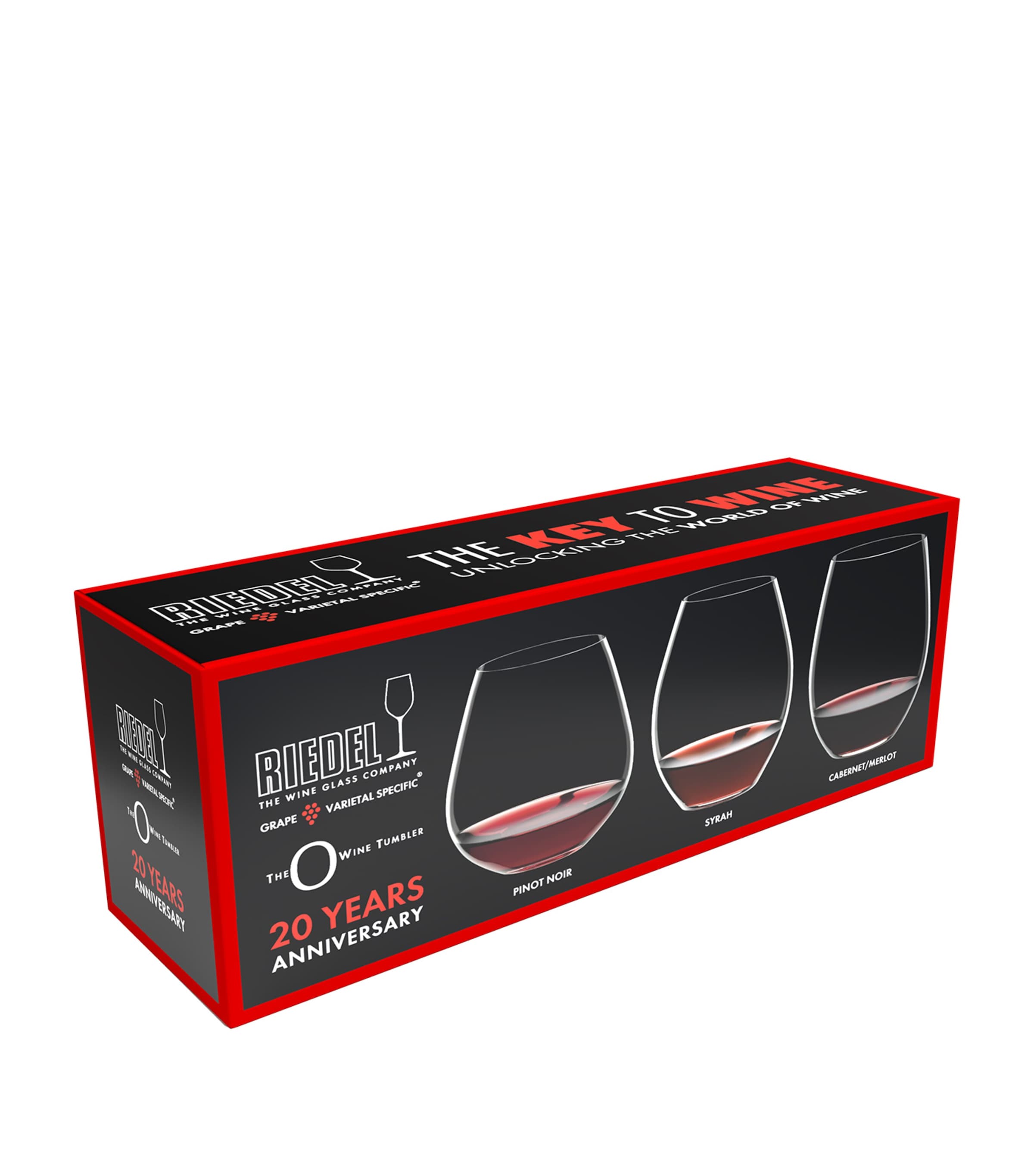 The Key to Wine Tumbler Set