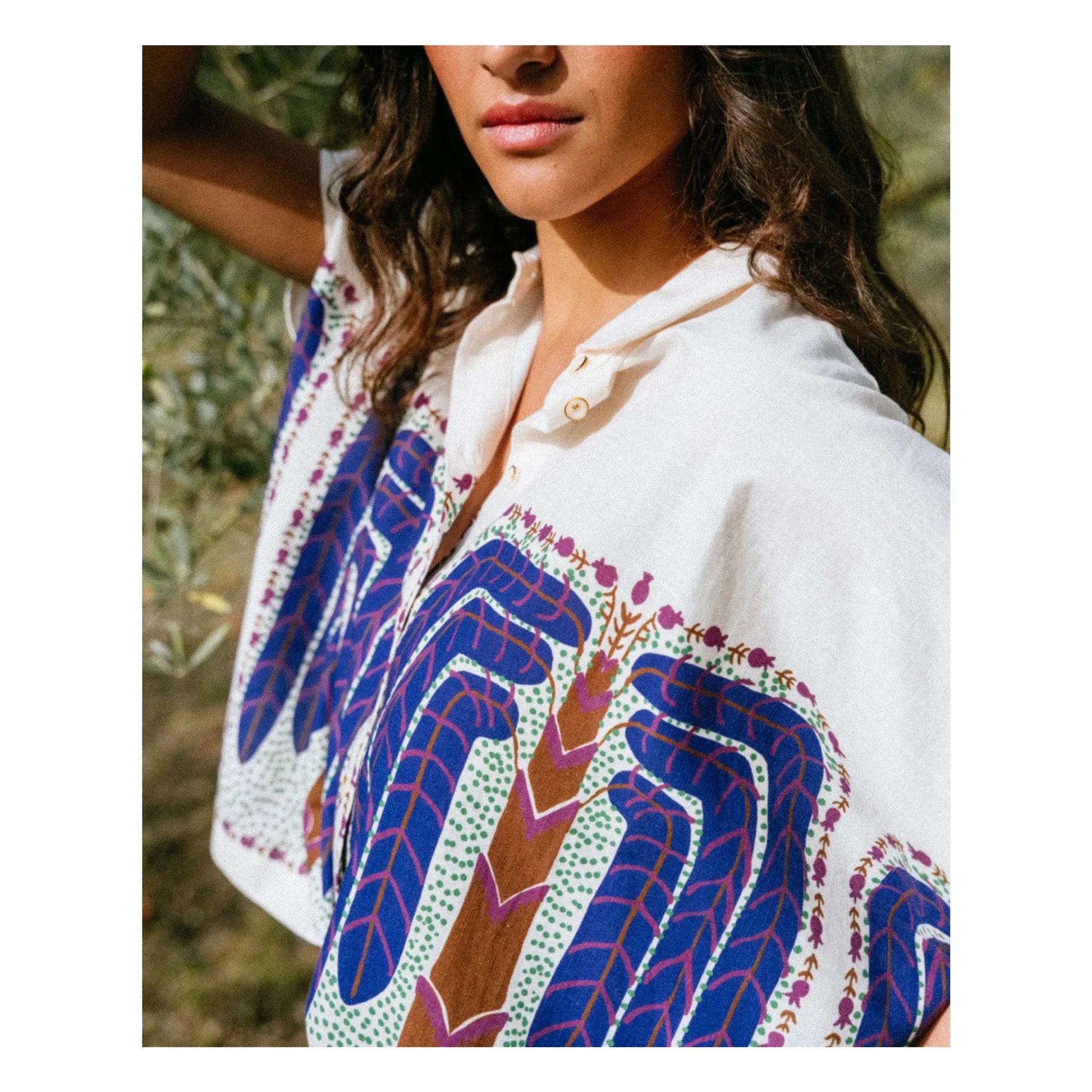 Tinsels - Cinzia shirt | Blue
