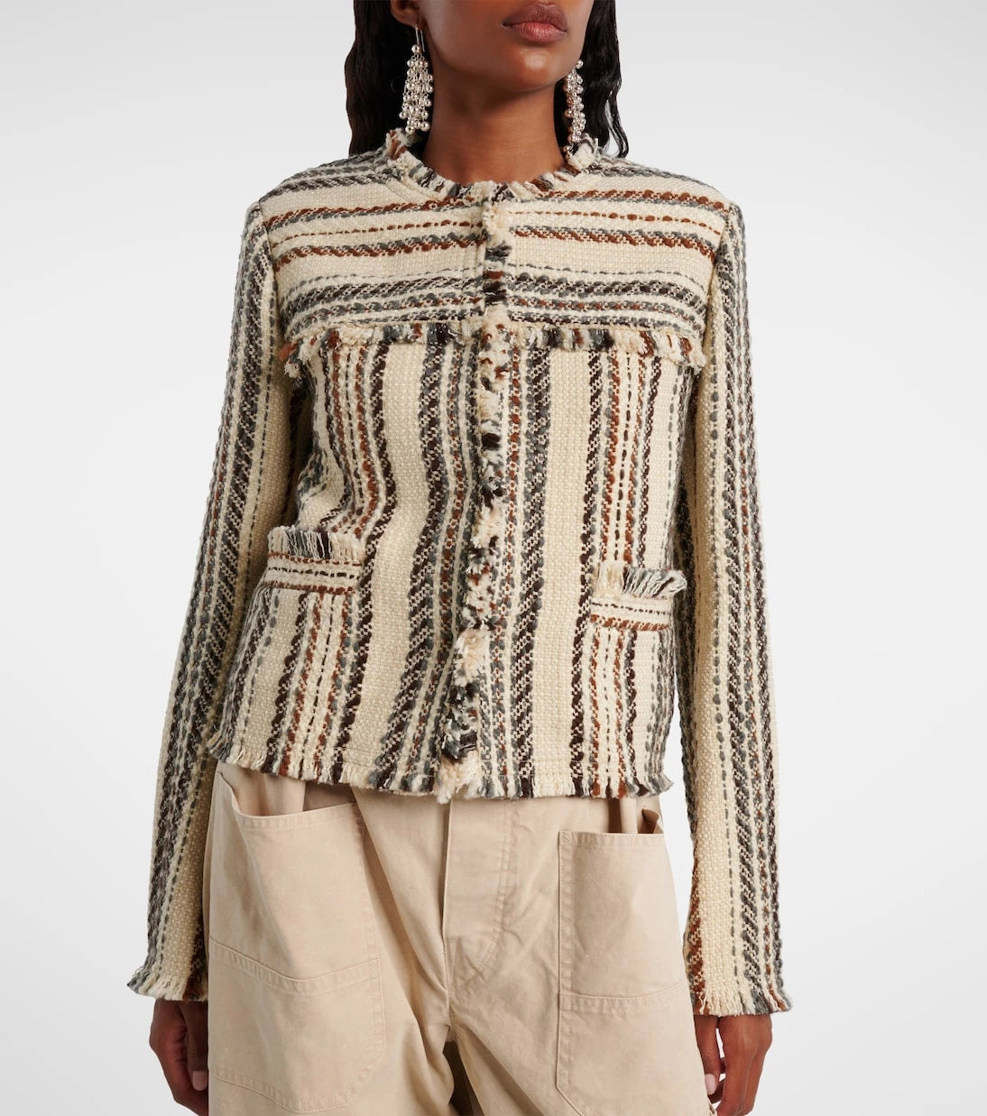 Marant Etoile - Izaria cotton and wool-blend jacket