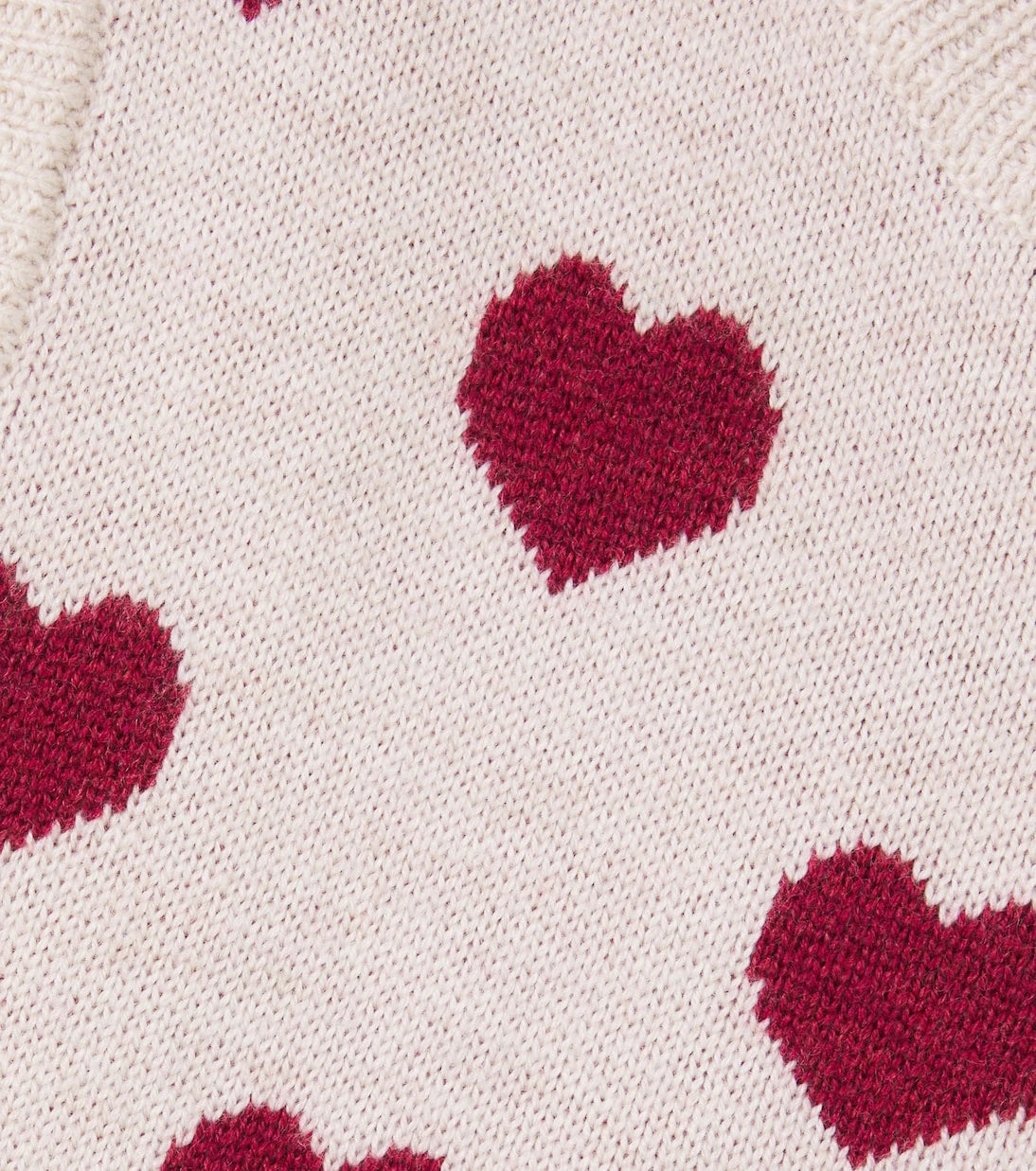 Wheat - Gaby jacquard wool sweater vest
