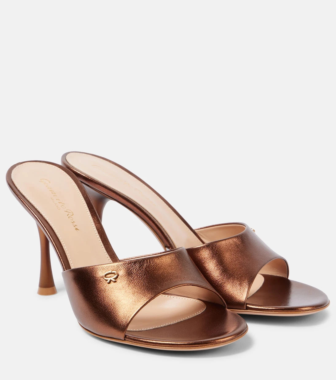 Gianvito Rossi - Leather mules