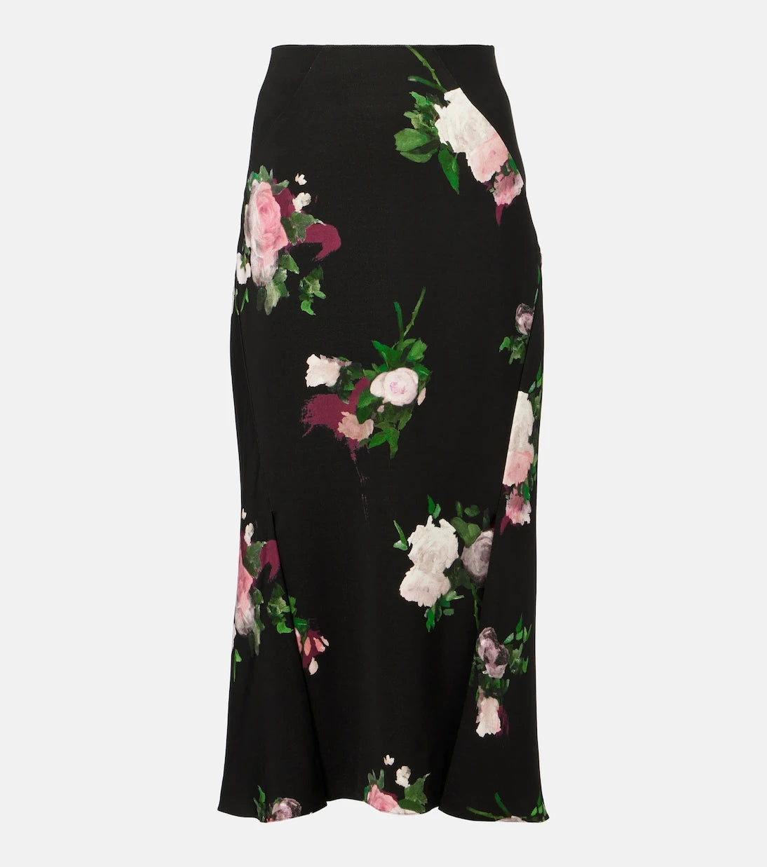 Erdem - Floral midi skirt