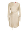 MAX&Co. Beige Satin Mini Dress