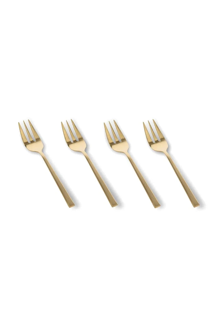 Bitz 14 cm Tatlı Çatal Seti (4 Parça)