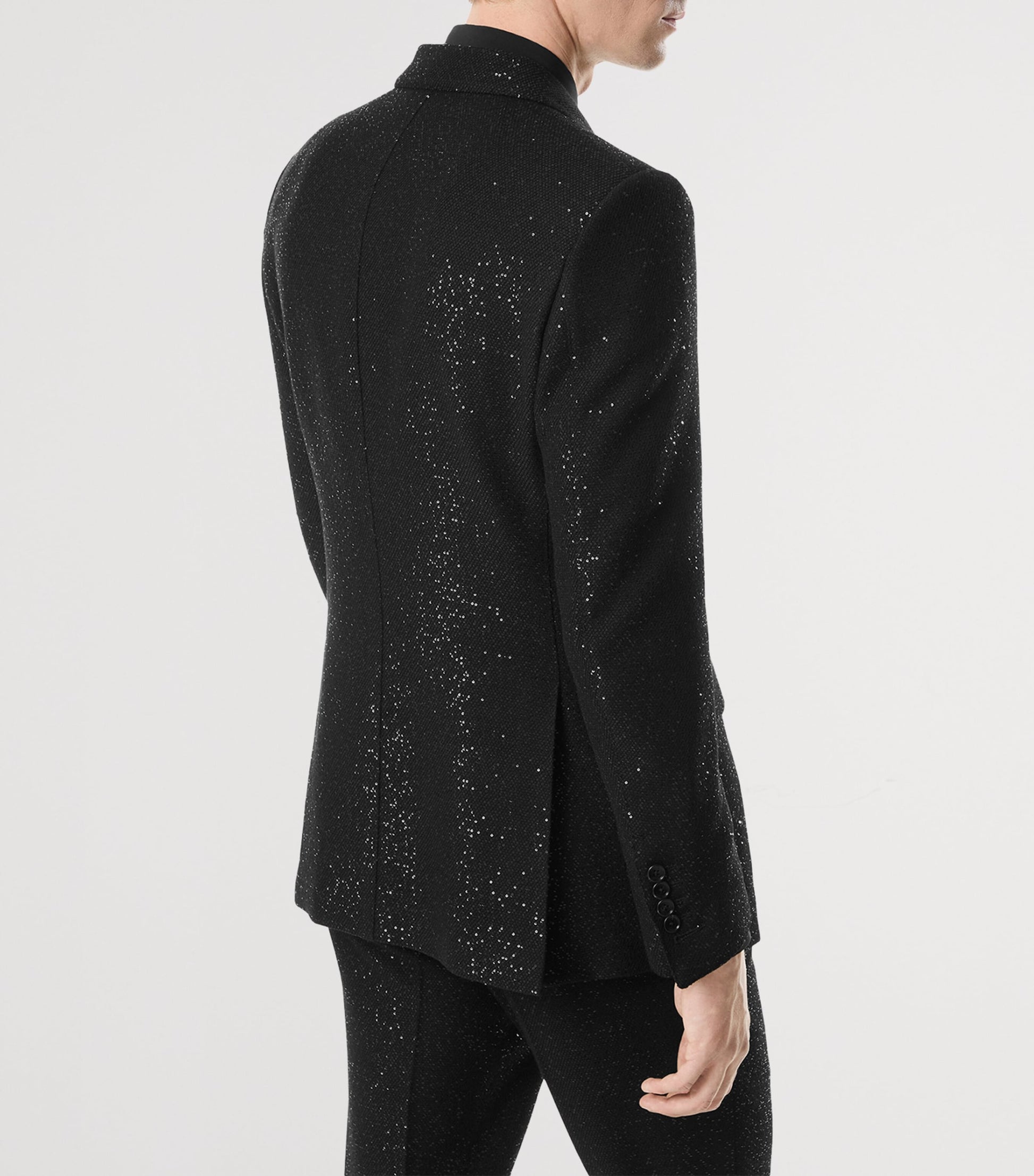 TOM FORD Virgin Wool-Blend Sequinned Blazer